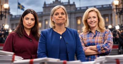 magdalena andersson nooshi dadgostar elisabeth thand ringqvist